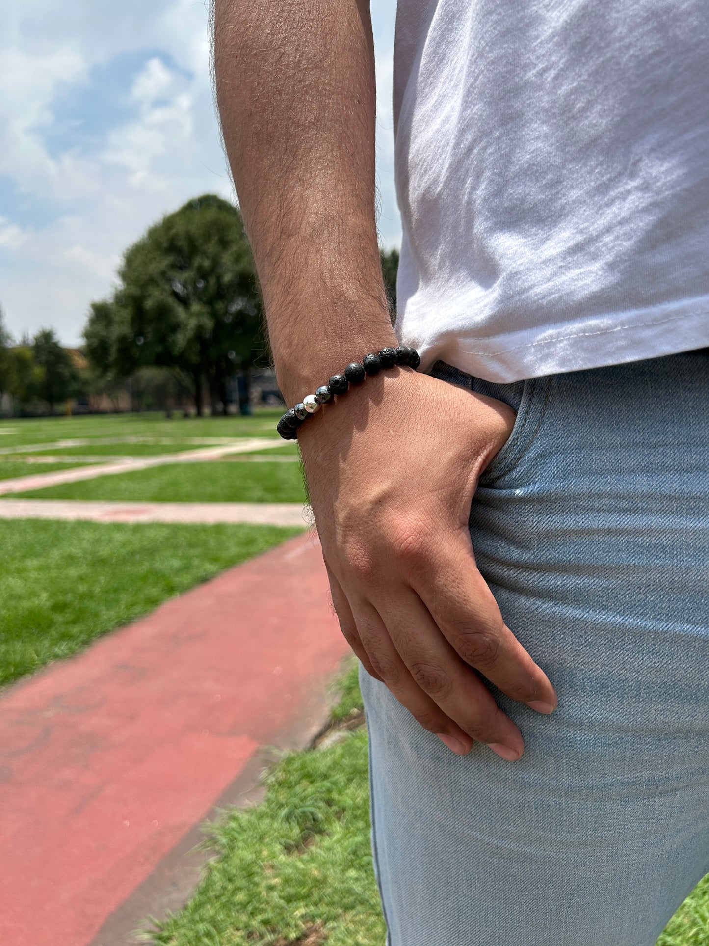 PULSERA FORTALEZA (plata ley 925)