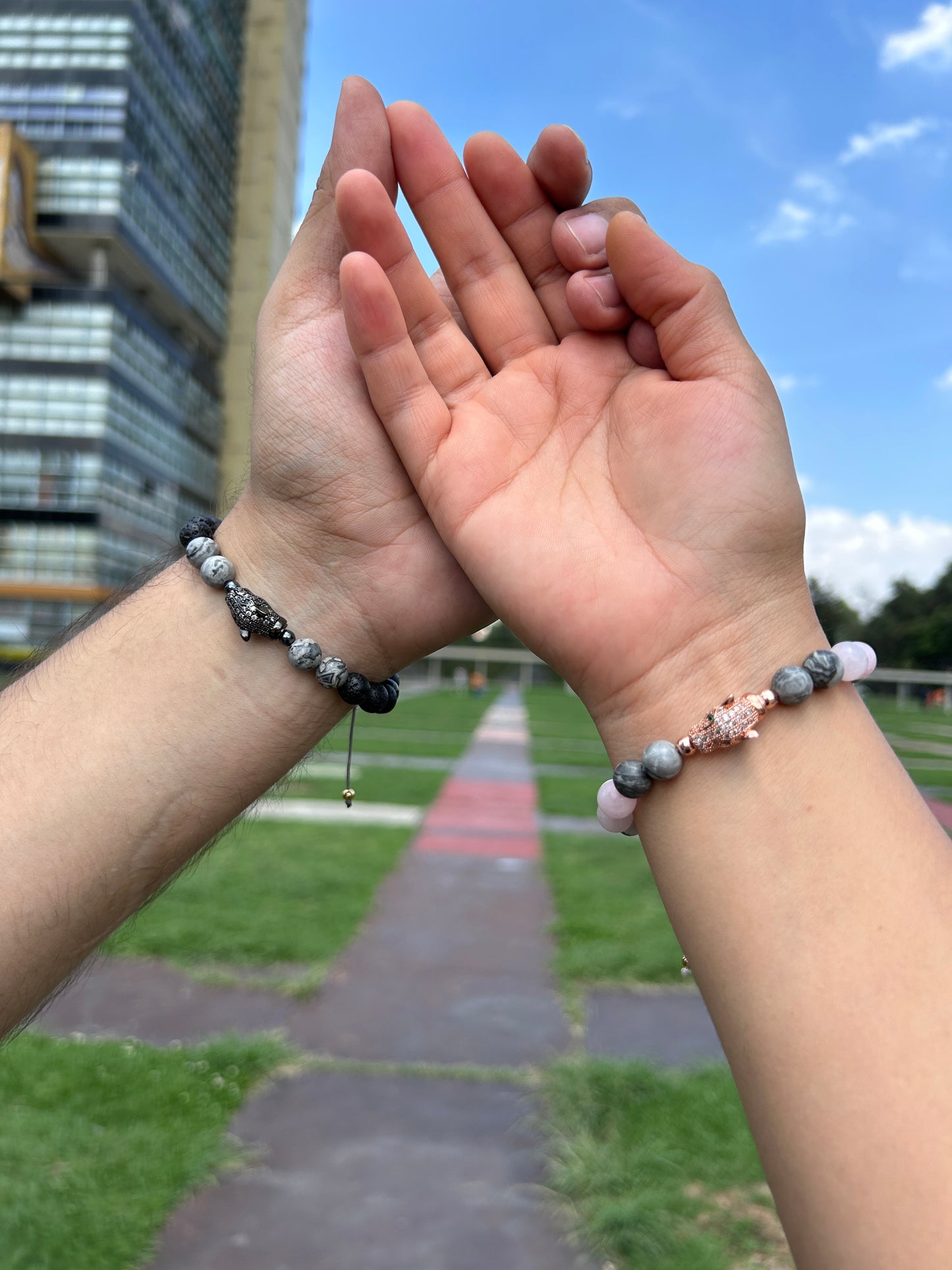 PULSERAS JUNTOS SOMOS IMPARABLES (EL PAR)