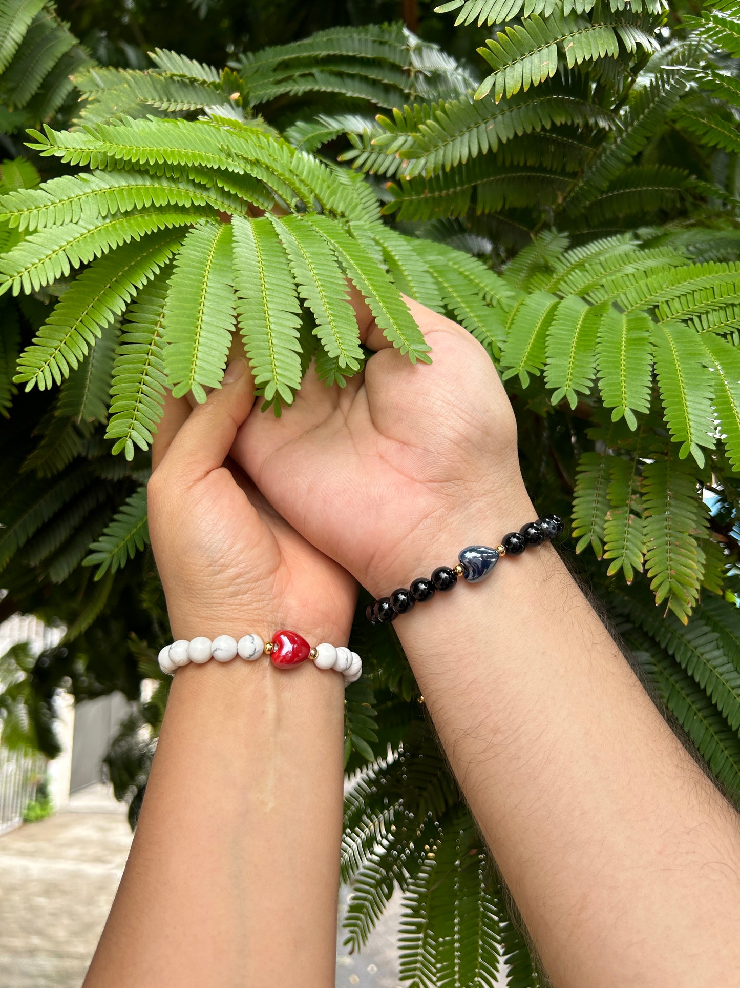 PULSERAS UNIDOS EN CADA LATIDO (EL PAR)
