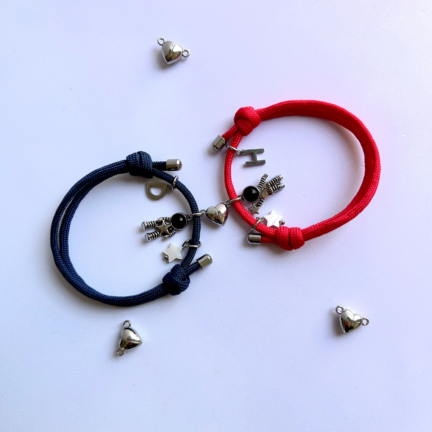 PULSERAS CONTIGO HASTA LA LUNA Y LAS ESTRELLAS (EL PAR)
