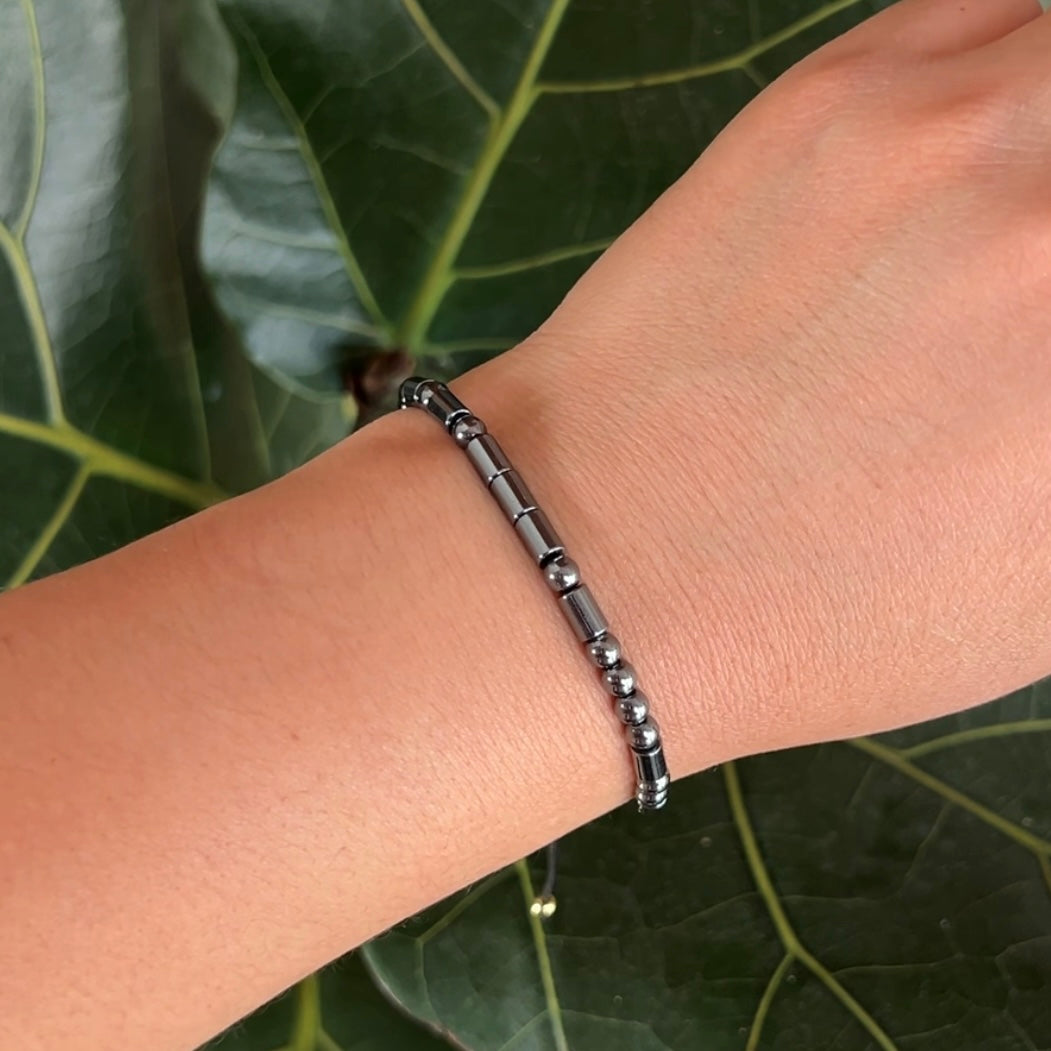 PULSERA CÓDIGO MORSE PARA CABALLERO