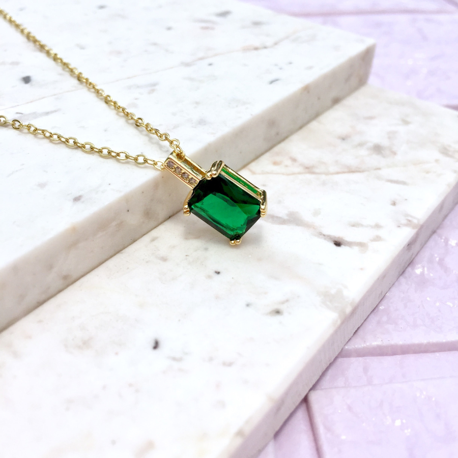 COLLAR ESMERALDA