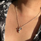 COLLARES AMOR GALÁCTICO DE PLATA 925 (PRECIO POR EL PAR)