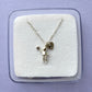 COLLARES AMOR GALÁCTICO DE PLATA 925 (PRECIO POR EL PAR)