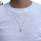 COLLARES AMOR GALÁCTICO DE PLATA 925 (PRECIO POR EL PAR)