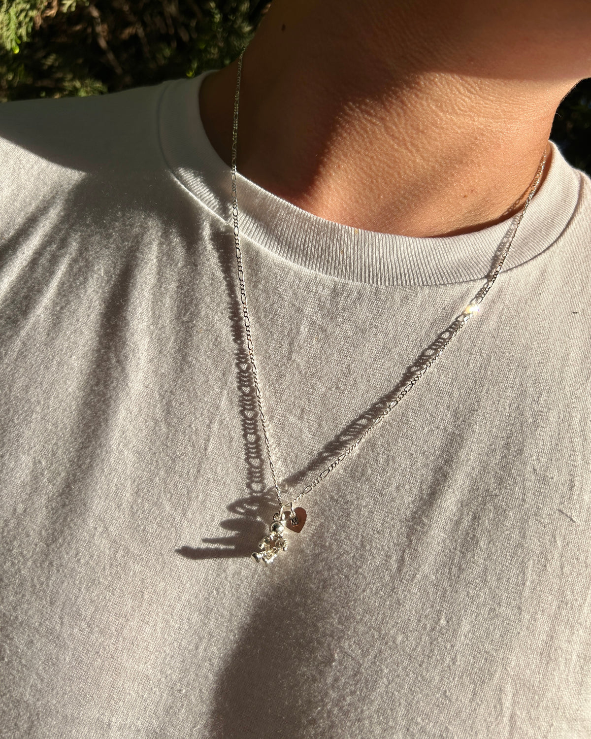 COLLARES AMOR GALÁCTICO DE PLATA 925 (PRECIO POR AMBOS COLLARES)