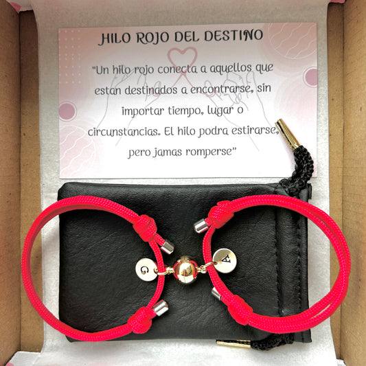 PULSERAS HILO ROJO DEL DESTINO (EL PAR)