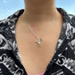 COLLARES AMOR GALÁCTICO DE PLATA 925 (PRECIO POR EL PAR)