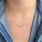 COLLAR CÓDIGO MORSE PLATA 925