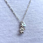 COLLARES AMOR GALÁCTICO DE PLATA 925 (PRECIO POR EL PAR)